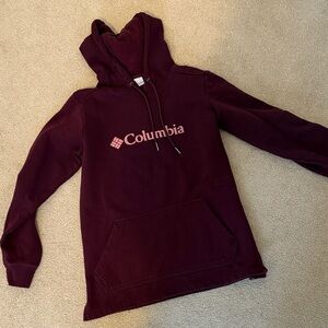 Columbia Women's Purple Hoodie Sweater